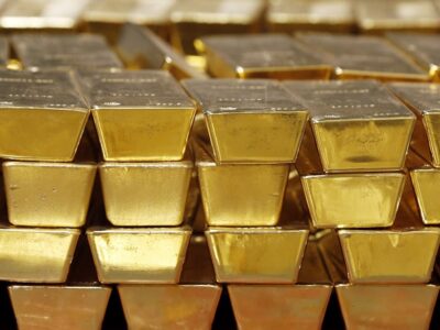 Gold bullion bars