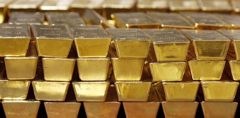 Gold bullion bars
